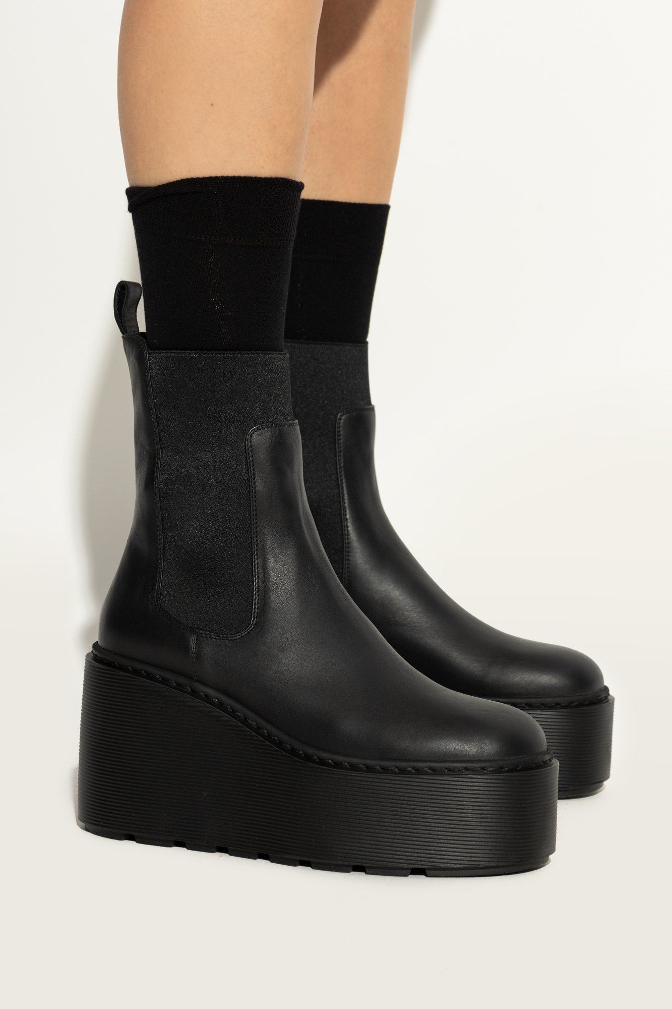 Black Platform ankle boots Vic Matie - Vitkac AS